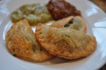 empanadas with sauce