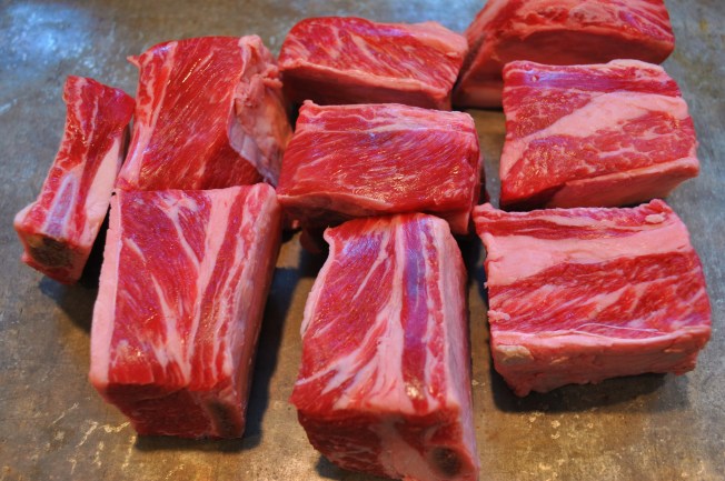 short ribs raw